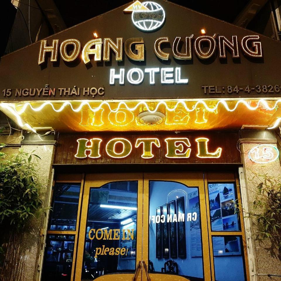 Hoang Cuong Hotel 15 Nguyen Thai Hoc ฮานอย ภายนอก รูปภาพ